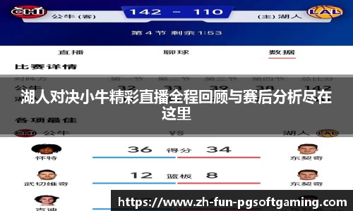 湖人对决小牛精彩直播全程回顾与赛后分析尽在这里